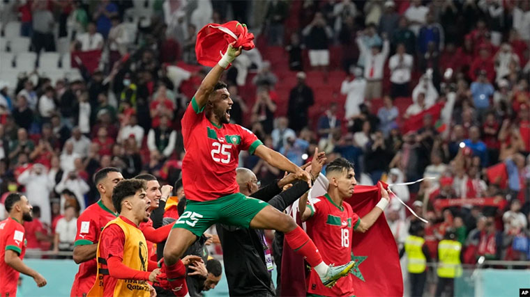 How much did Africa put into Morocco’s great performance at the World Cup
