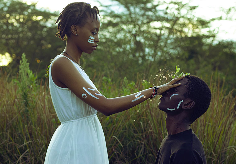 Three is a crowd: David chases Julie as she chases Kenneth