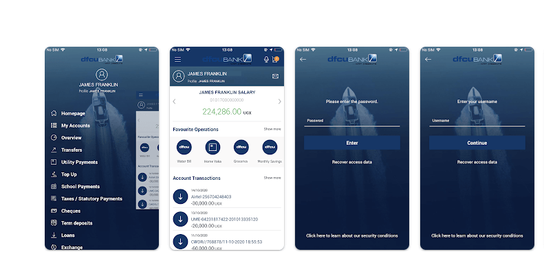 dfcu bank account mobile money