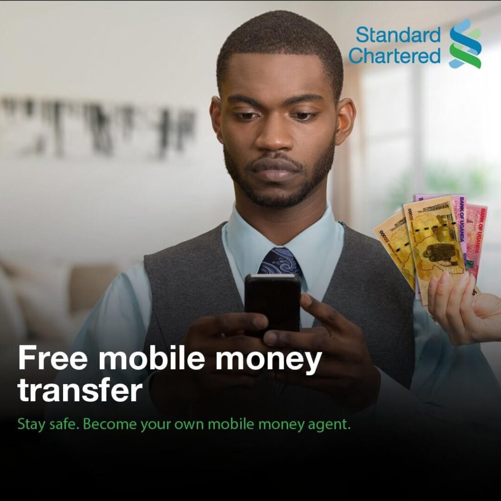 mobile money dfcu account