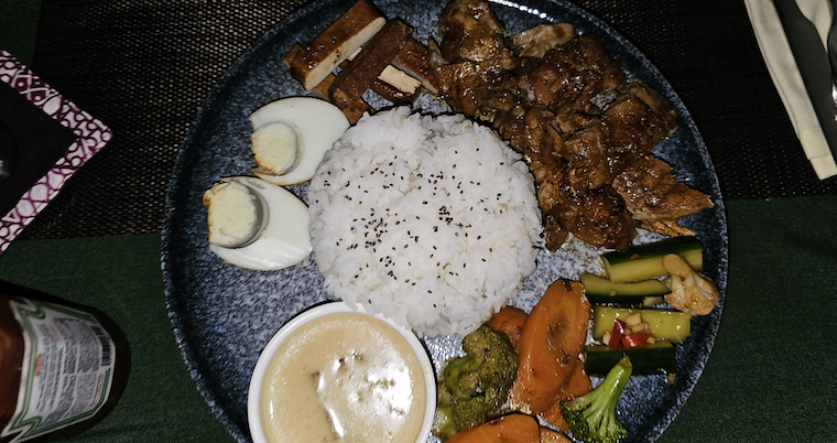 Yushili’s teriyaki chicken is great eye candy, but…