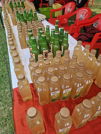 Mwenge bigere stands out at food festival