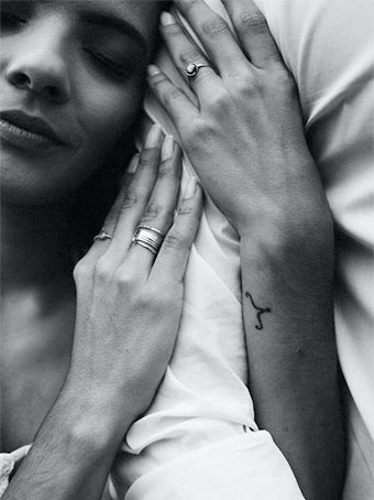 Three is a crowd: Diane not about to let Kenneth go