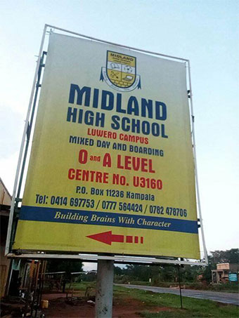 midland-high-school-signpost