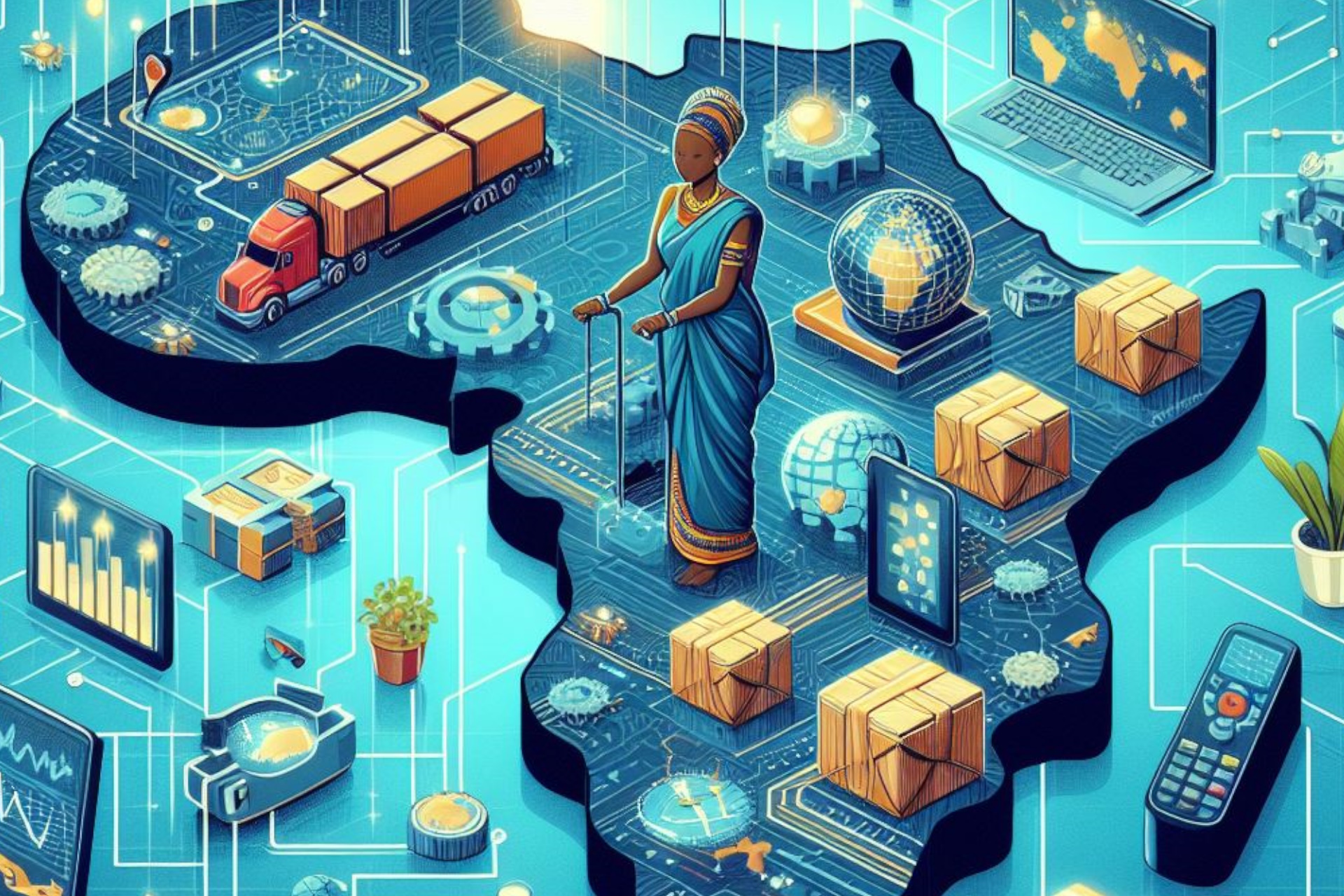 Bridging the digital divide in Africa to propel economic growth 2 Digital divide