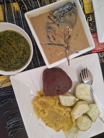 Acholi cuisine delight at Aber Luo