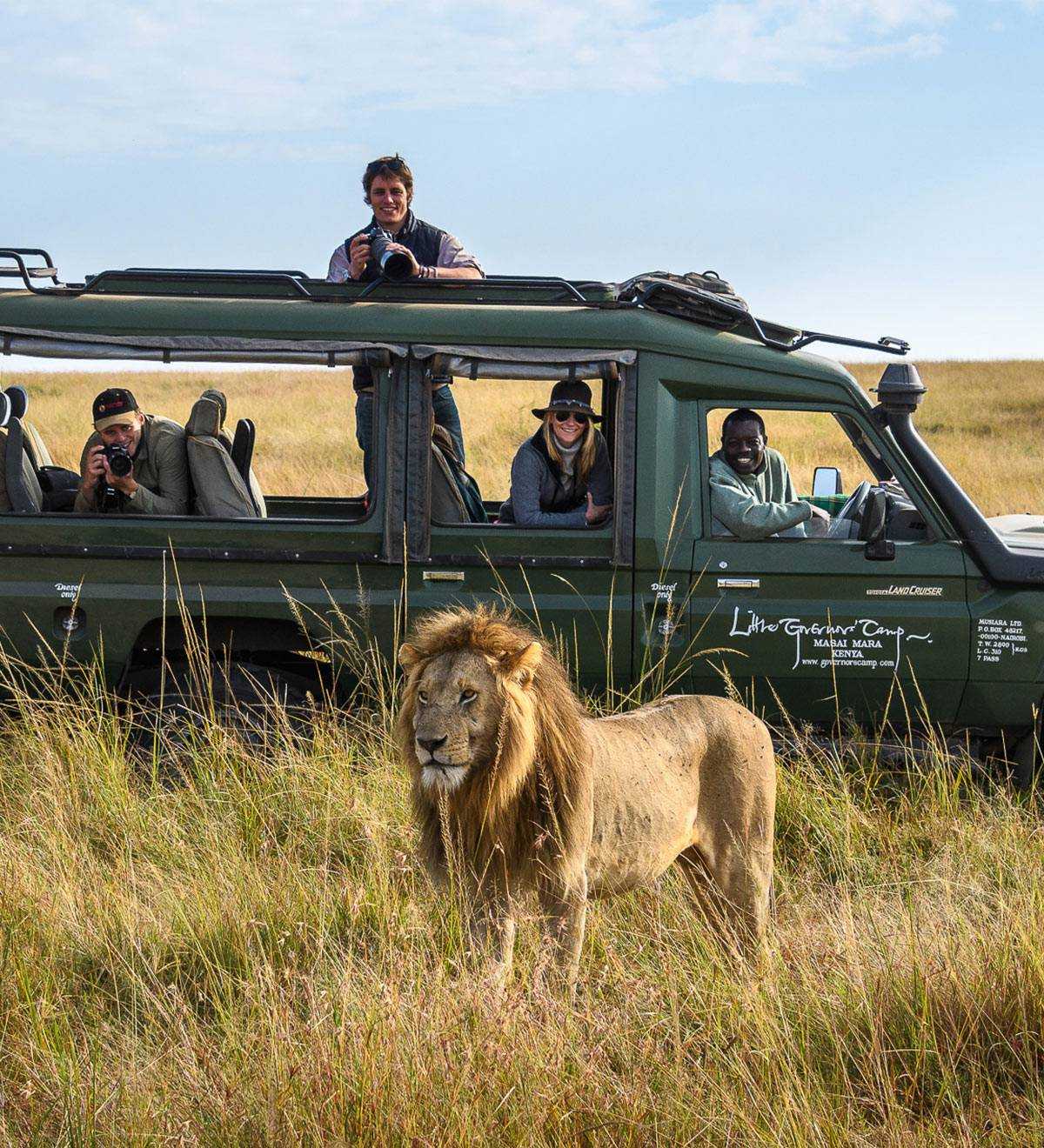 Kenya's tourist arrivals