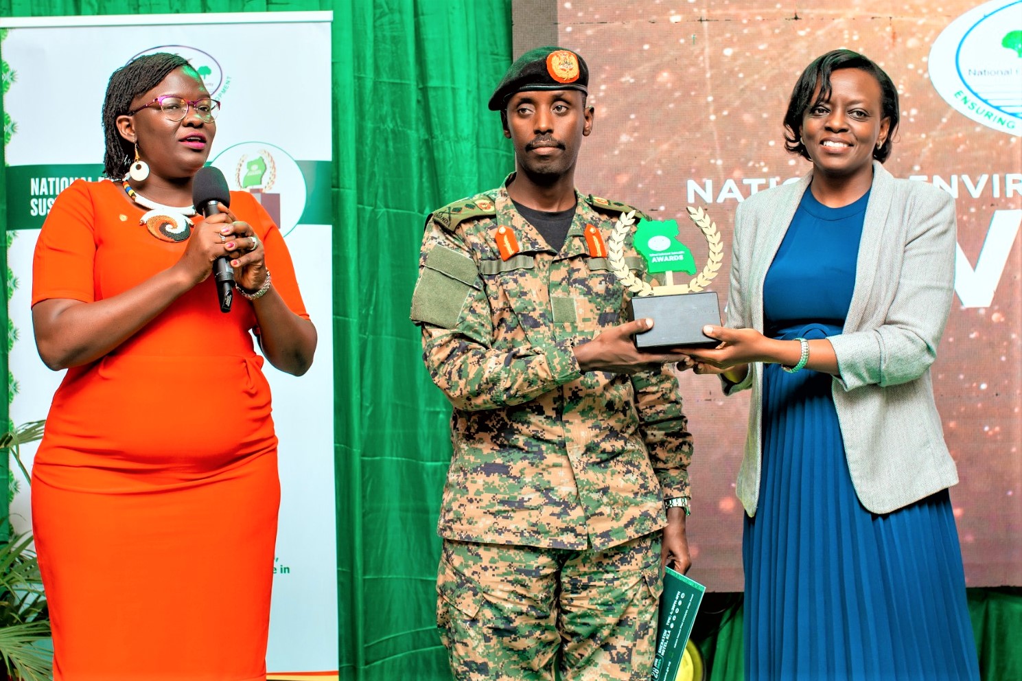 NEMA awards Stanbic Bank for environmental protection
