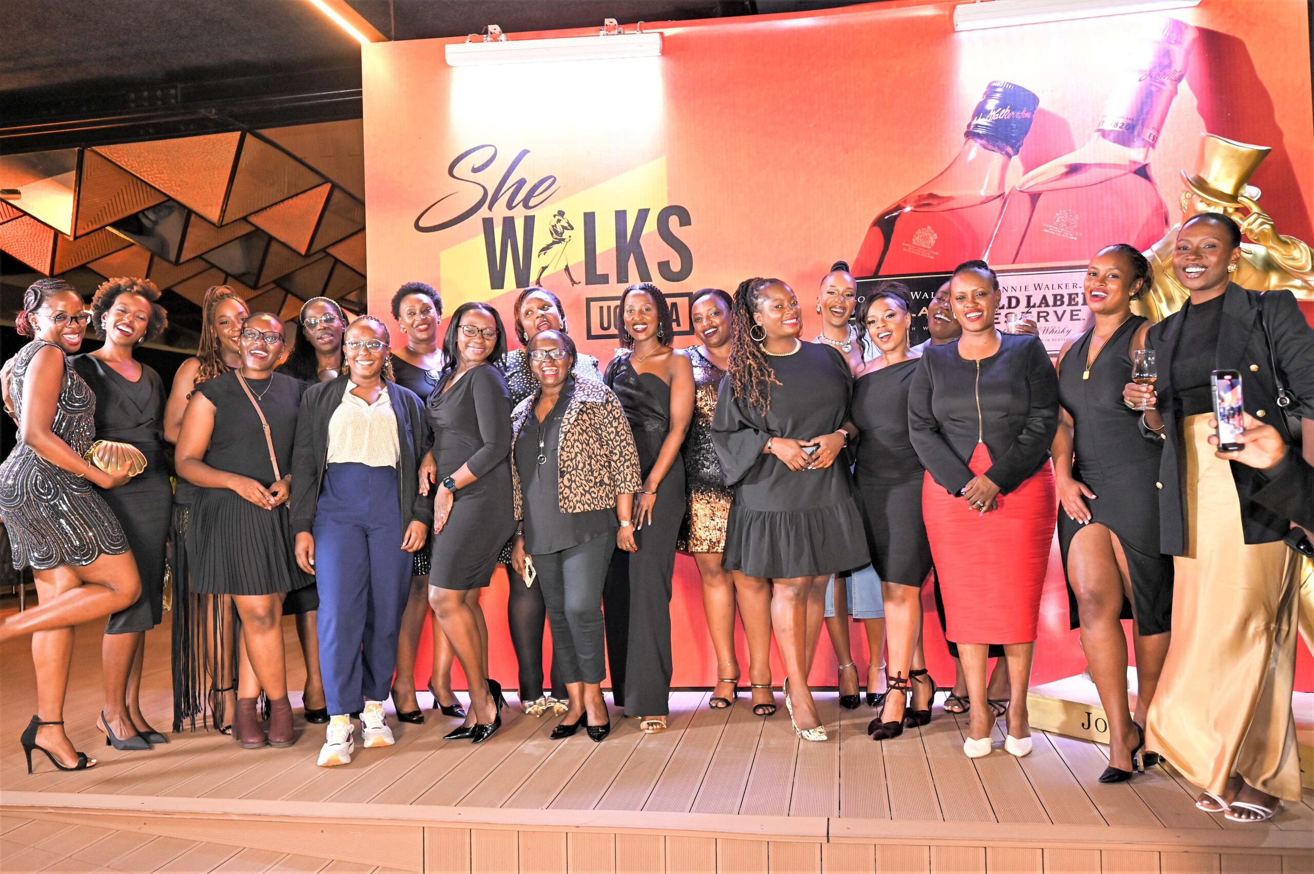 Johnnie Walker Uganda Celebrates Women in Media at Inaugural She Walks Sip Over Event