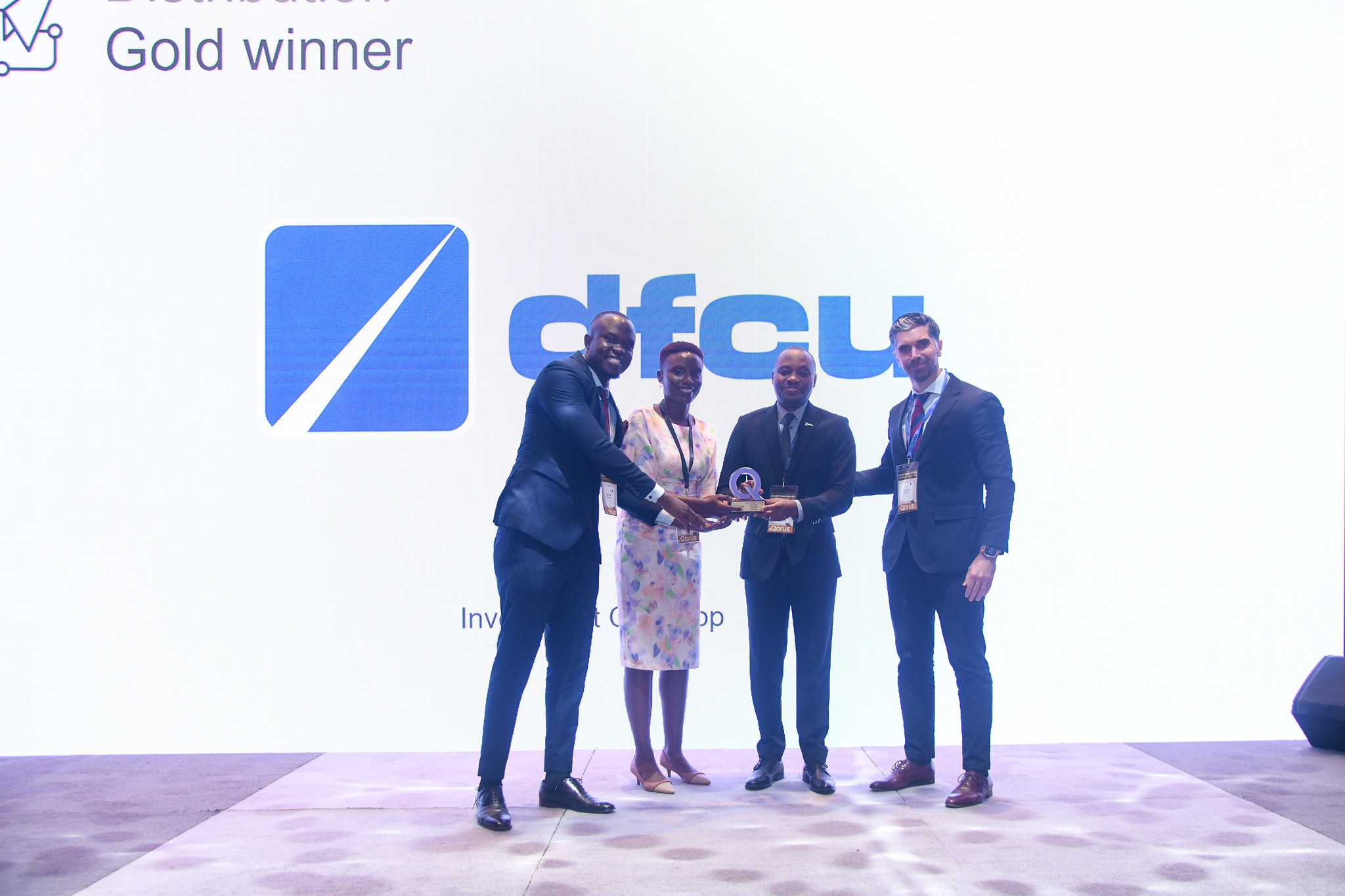 dfcu Bank’s Investment Club App Wins Gold at Qorus Reinvention Awards 2024 in Dubai