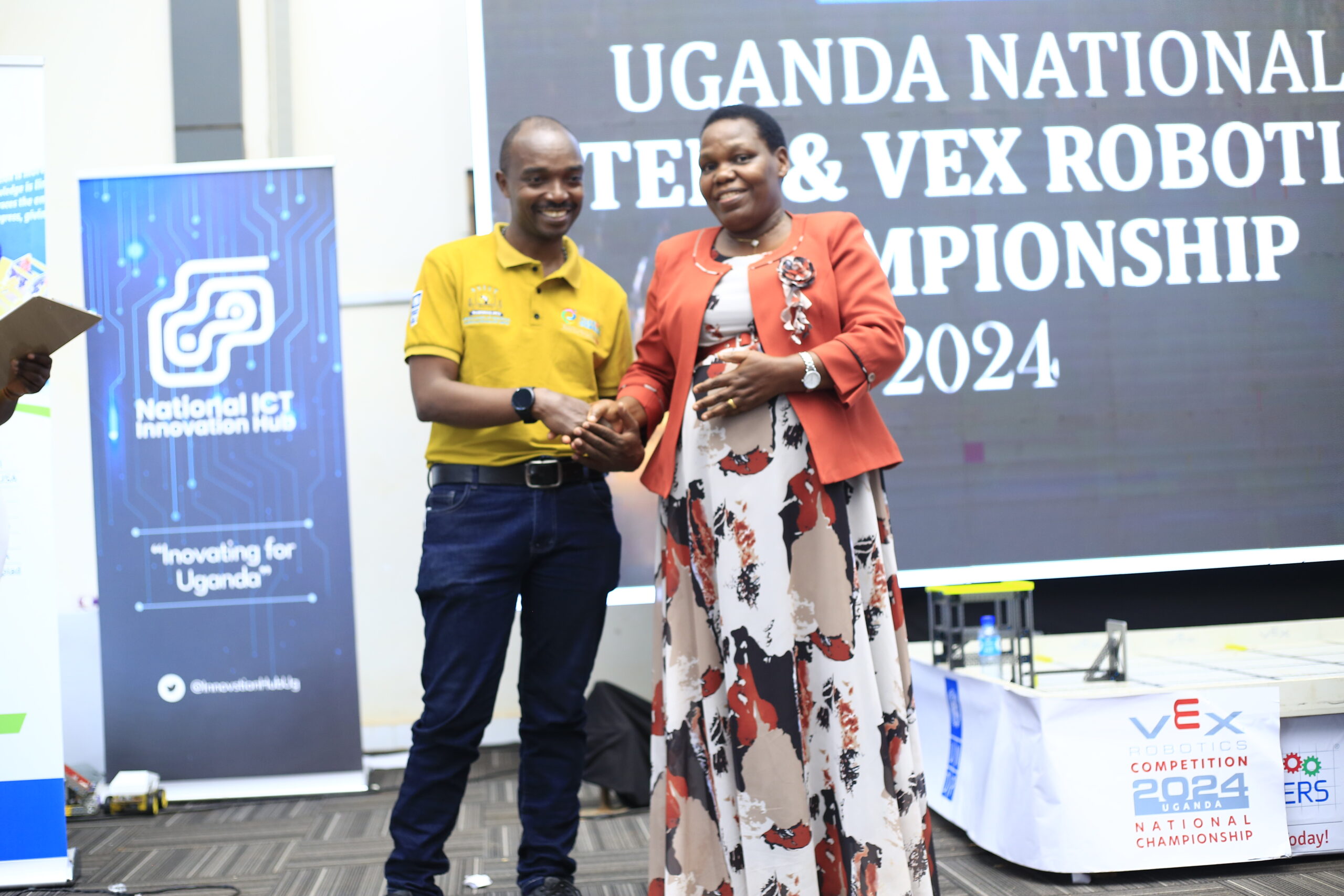Janet Museveni Commends Young Engineers Uganda Over Robotics Championship