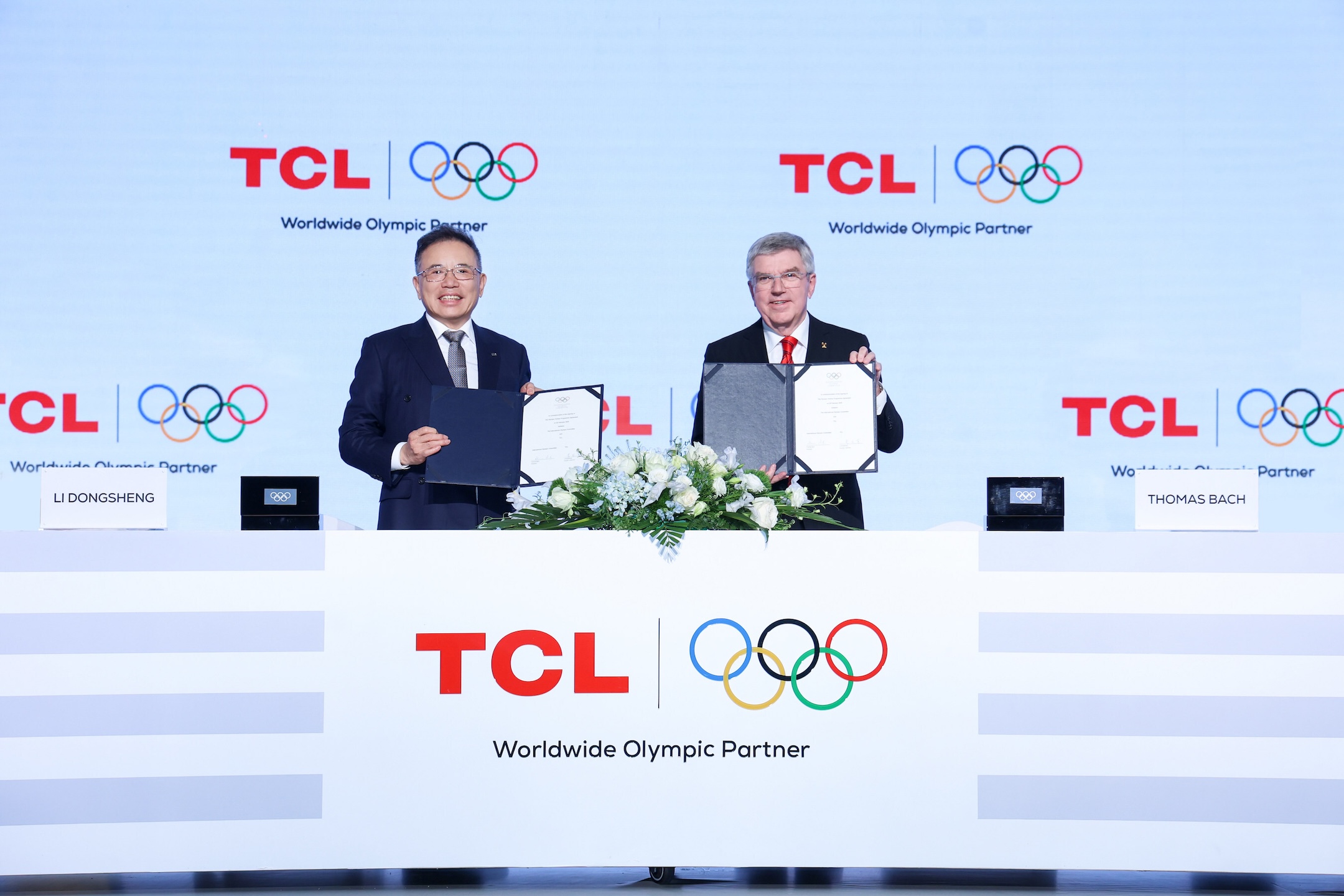International Olympic Committee (IOC) And Global Technology Company, TCL Announce Global Partnership Through To 2032