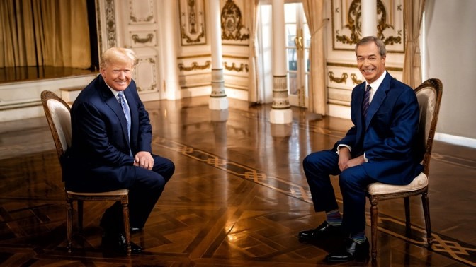 Stars and Stripes & The Union Jack: Gunster Strategies Worldwide shapes global influence with Farage and Trump 1 Trump 25b