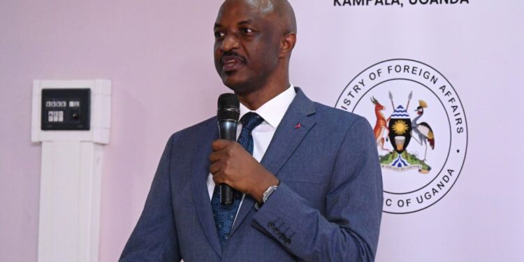 Mr. Ramathan Ggoobi, Permanent Secretary of the Ministry of Finance, Planning, and Economic Development