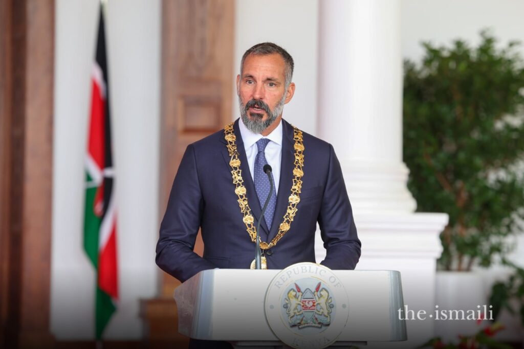 Prince Rahim Aga Khan visits Kenya 2 HHRuto5