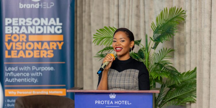 Ms. Lyn Tukei sparks inspiration at Visionary Leaders branding forum in Kampala