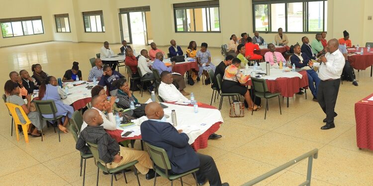 Some of the staff who attended the training (PHOTO/Courtesy).