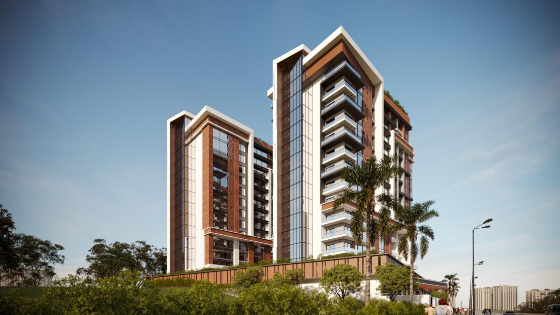 vaal-the-bridge-5-1116x628-1 The Bridge Kololo — VAAL Uganda’s boldest development yet — is a landmark-in-the-making featuring twin towers linked by a skybridge, 25 luxury lifestyle amenities, and panoramic views of Lake Victoria and Kampala’s skyline. From a heated pool and private cinema to a rooftop café, co-working lounge, and wellness spaces, every detail redefines what it means to live above the city. A rare opportunity in Kololo’s most exclusive neighborhood — crafted for those who value elegance, comfort, and investment-worthy living.