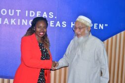 caption-stanbic-banks-manager-for-home-loans-with-universals-chief-executive-zoeb-yeolawala-253x169-1 Stanbic Bank Uganda’s Home Loans Manager stands with Universal Properties CEO Zoeb Yeolawala during the launch of the bank’s mortgage solution.
